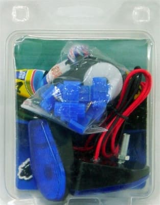 Suzuki GSXR 600 (2001-2003); GSXR 750 (2000-2003); GSXR 1000 (2001-2002) Blue Flush Mount Turn Signals (Product Code: YNSK-TS03B)