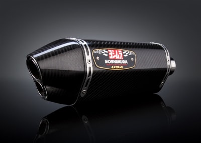 Suzuki GSXR 600 750 2011-Present Yoshimura Carbon Fiber w/ Carbon Tip R-77D Slip On Exhaust