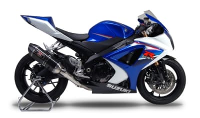 Suzuki GSXR 1000 2007-2008 Yoshimura Carbon Fiber w/ Carbon Tip R-77 Complete Full Exhaust System