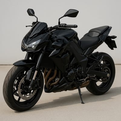 Kawasaki Z1000 Gloss Black Fairings