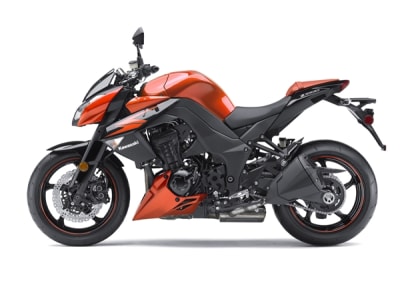 Metallic Orange Kawasaki Z1000 Fairings