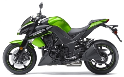 Kawasaki Z1000 Metallic Green Fairings