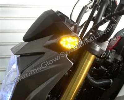 SBL Kawasaki Z125 Pro Flush Mount Front LED Turn Signal Kit
