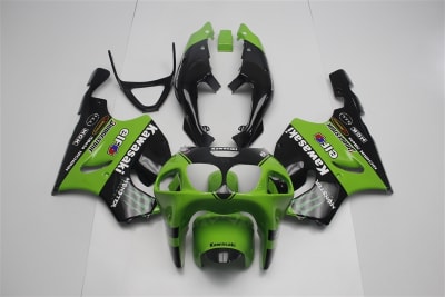 パーツ g r e e n Kawasaki Ninja ZX7R Green Fairing Kit 1996 2003 Motorcycle
