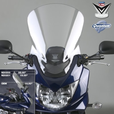 Suzuki GSF1250 Bandit 2007-2011 Windscreen Touring V-Stream by National Cycle