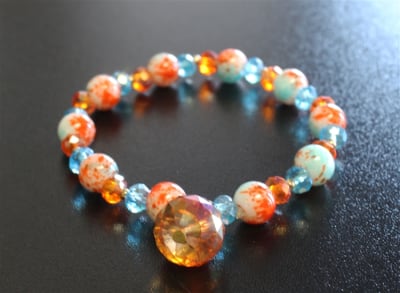 Bracelets Handcrafted Mexican Bracelets Vista.  Mexican Bracelet, Beaded Bracelet, Bracelet, Bracelets with Beads, Handmade Mexican Bracelets, Bracelets that are Handmade, Handcrafted Beaded Bracelets from Mexico, Authentic Mexican Bracelets