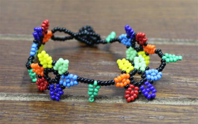 Buy Mexico Bracelets with Beads Handcrafted.  Mexican Bracelet, Beaded Bracelet, Bracelet, Bracelets with Beads, Handmade Mexican Bracelets, Bracelets that are Handmade, Handcrafted Beaded Bracelets from Mexico, Authentic Mexican Bracelets