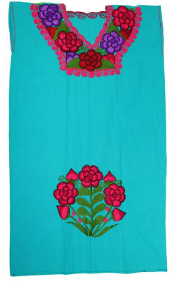 Shop for Embroidered Mexican Peasant Dress