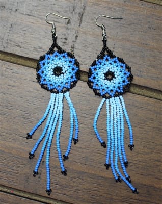 Shop for Mexican Beaded Earrings, Handmade