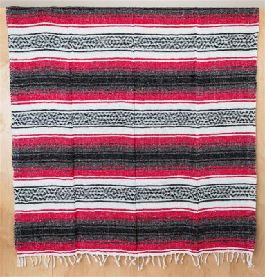 Mexican Falsa Blanket - Fuchsia