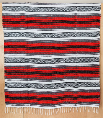 Mexican Blanket Traditional - Red