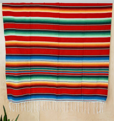 Handmade Mexican Blanket, Serape