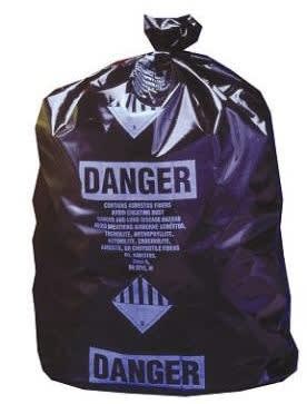 33" x 50" Black ACM Waste Bags