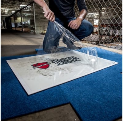 Step N Peel™ Clean Mat with Platform
