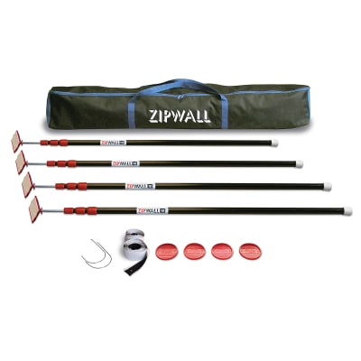 ZipPole® ZipWall® 4-Pack (10')