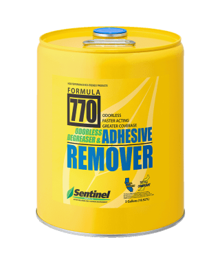 Sentinel 770 Odorless Adhesive/Degreaser Cleaner