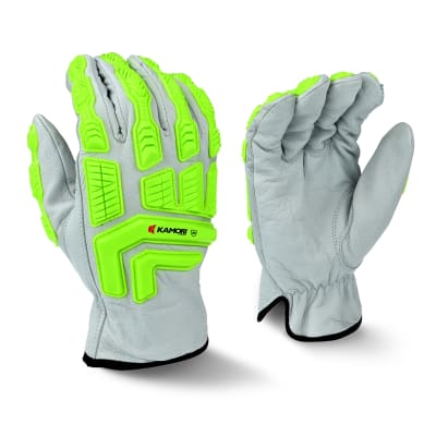 RWG50 KAMORI Cut Protection Level A4 Work Glove with TPR Overlays - Size M
