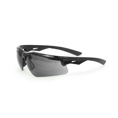 Thraxus  Safety Eyewear - Black Frame - Smoke IQ Anti-Fog Lens
