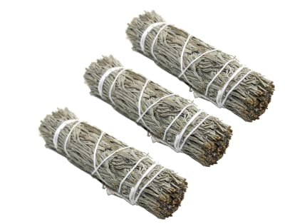 BLUE Sage Smudge Sticks 4" (Pack of 3)