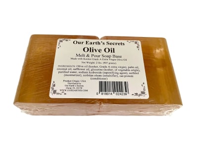 Olive Oil - 2 Lbs Melt and Pour Soap Base