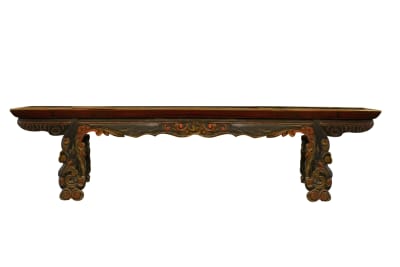 Antique Chinese Temple Bench