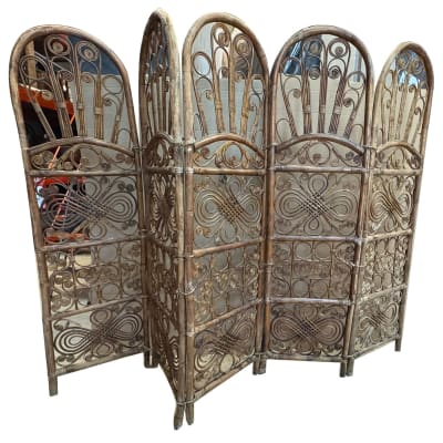 Burmese Bamboo Screen