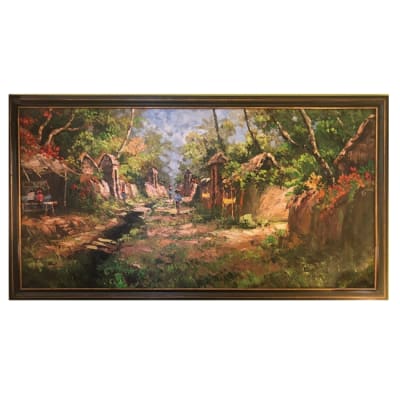 Balinese Village 1912 by Lugonto