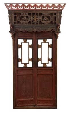 Antique Wooden Door & Frame