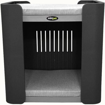 Mirapet Pet Condo - Medium Gray/Light Gray