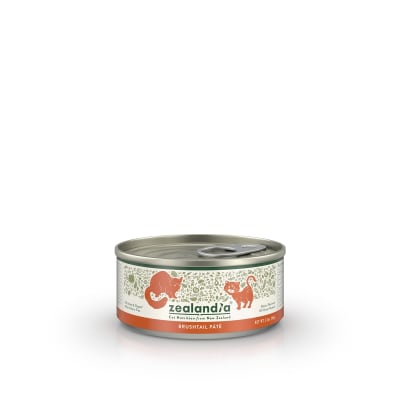 Zealandia Brushtail Pâté Wet Cat Food- 24, 3.2 oz cans