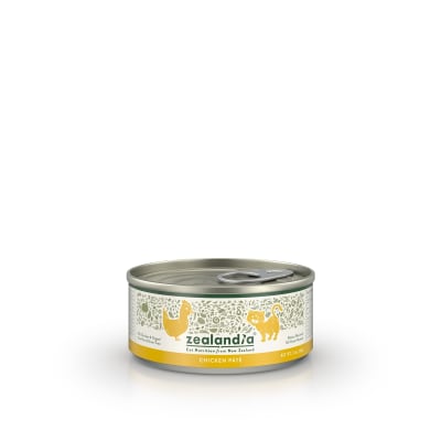 Zealandia Chicken Pâté Wet Cat Food- 24,3.2 oz cans