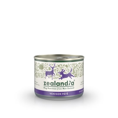 Zealandia Venison Pâté Wet Dog Food- 24, 6 oz cans