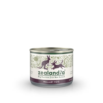 Zealandia Wallaby Pâté Wet Dog Food- 24, 6 oz cans