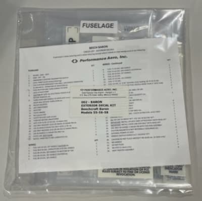 Baron Exterior Decal Kits