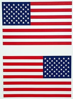 American Flag Decals (SET OF 2)