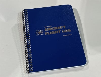 Aircraft Flight Log Book