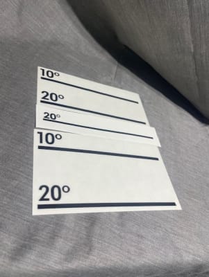 Bonanza Flap Position Decals