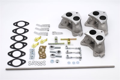 MGC 3X DCOE MANIFOLD &LINKAGE <br><font color="red">99001.087</font>