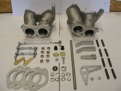 photo of Intake Manifold & Linkage for Triumph TR2 TR3 TR4 99003.809 from Pierce Manifolds
