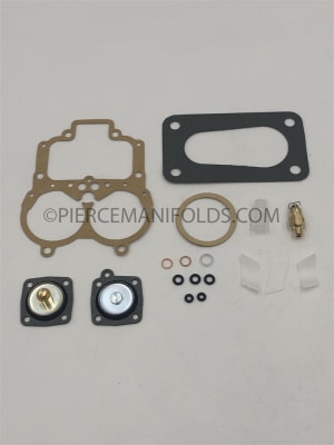 WEBER 38 DGES DGAS CARBURETOR REBUILD KIT 38/38 WEBERTOP COVER<br><font color="red">K991SE</font>