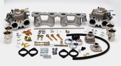 photo of Datsun Nap Z Dual 40 DCOE Conversion from Pierce Manifolds