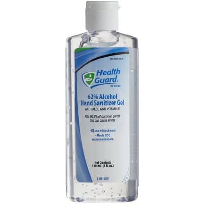 Gel 62% Alcohol Instant Hand Sanitizer