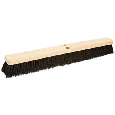 Black Poly Medium Push Broom