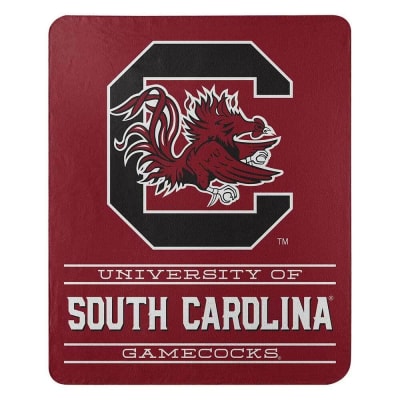 South Carolina Gamecocks 50"x60" Control Design Fleece Throw