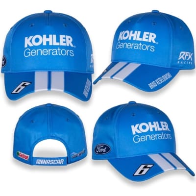 Brad Keselowsk #6 Kohler Generators RFK Team Uniform Hat