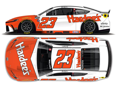 **Preorder** BUBBA WALLACE 2026 HARDEE'S FLASHBACK 1:24 ELITE DIECAST