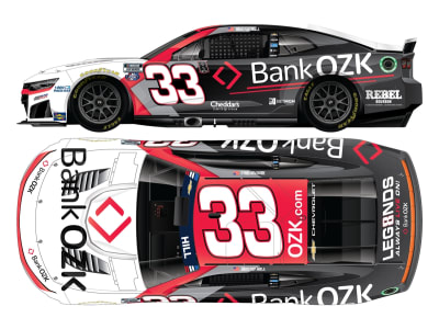 **Preorder** AUSTIN HILL 2026 BANK OZK 1:24 COLOR CHROME ARC DIECAST
