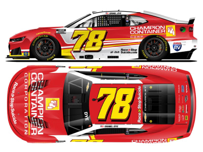 **Preorder** DANIEL DYE 2026 CHAMPION CONTAINER 1:24 ELITE DIECAST