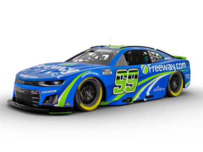 AUTOGRAPHED DANIEL SUAREZ 2025 FREEWAY INSURANCE BLUE 1:24 ARC DIECAST