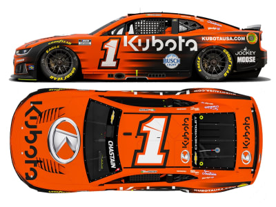 **Preorder** Autographed ROSS CHASTAIN 2026 KUBOTA 1:24 AUTOGRAPH ARC DIECAST